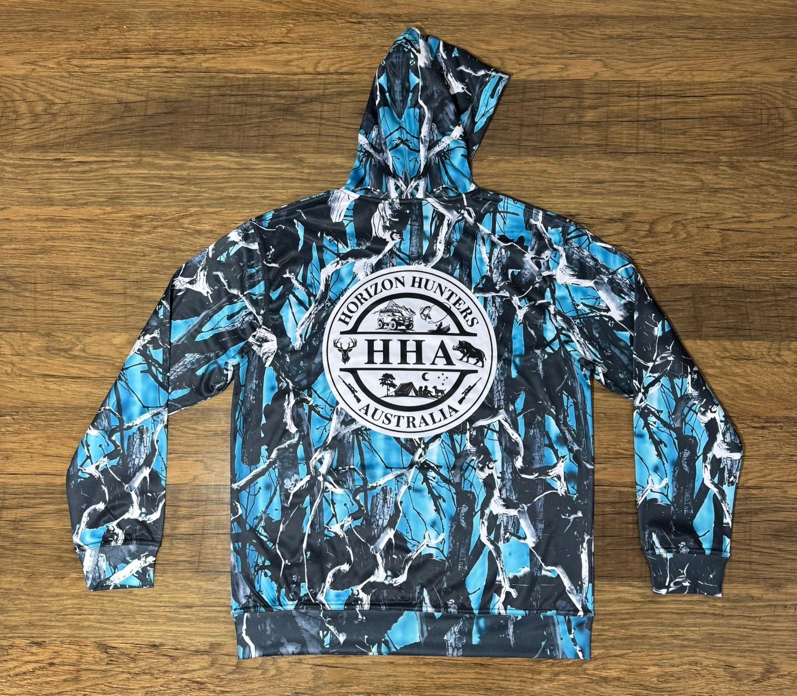 KIDS Blue Camo hoodie