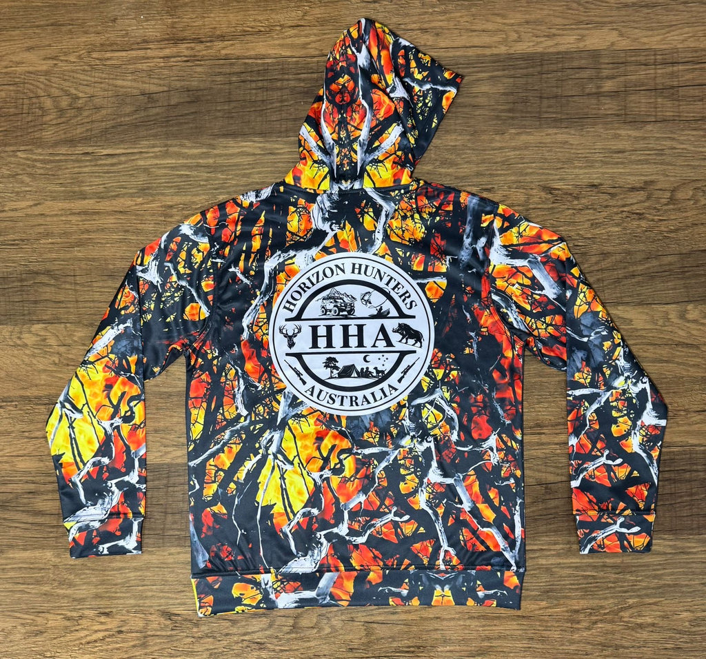 Orange Camo hoodie