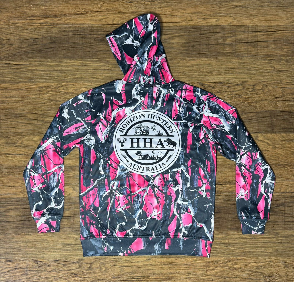 KIDS Hot Pink Camo hoodie