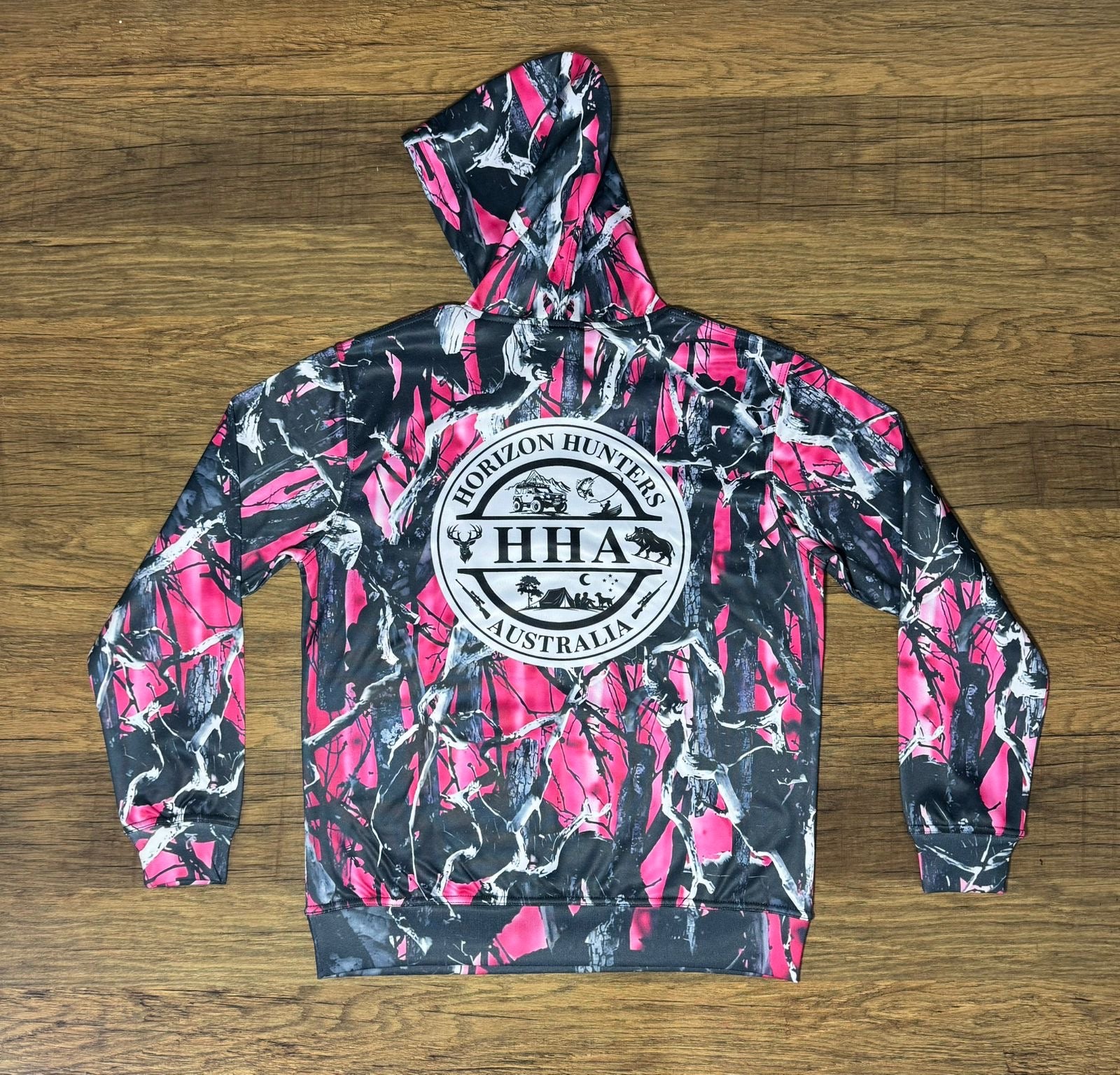 KIDS Hot Pink Camo hoodie