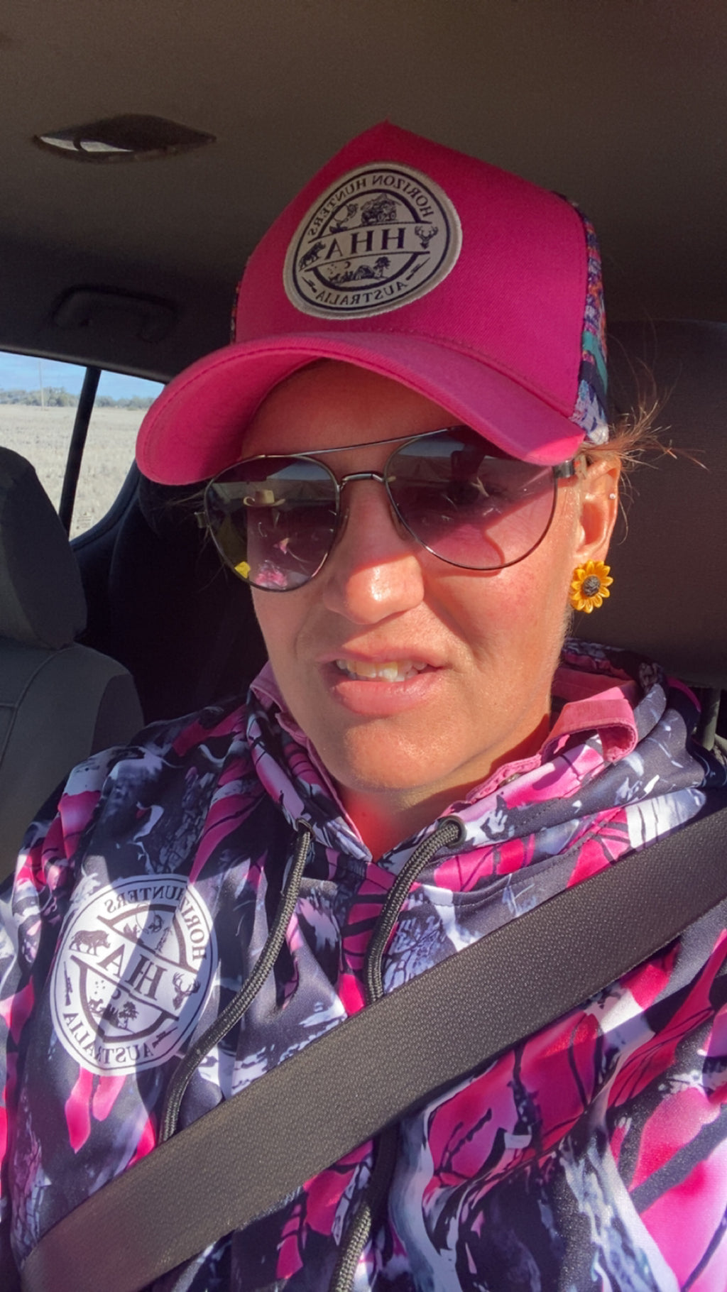 KIDS Hot Pink Camo hoodie