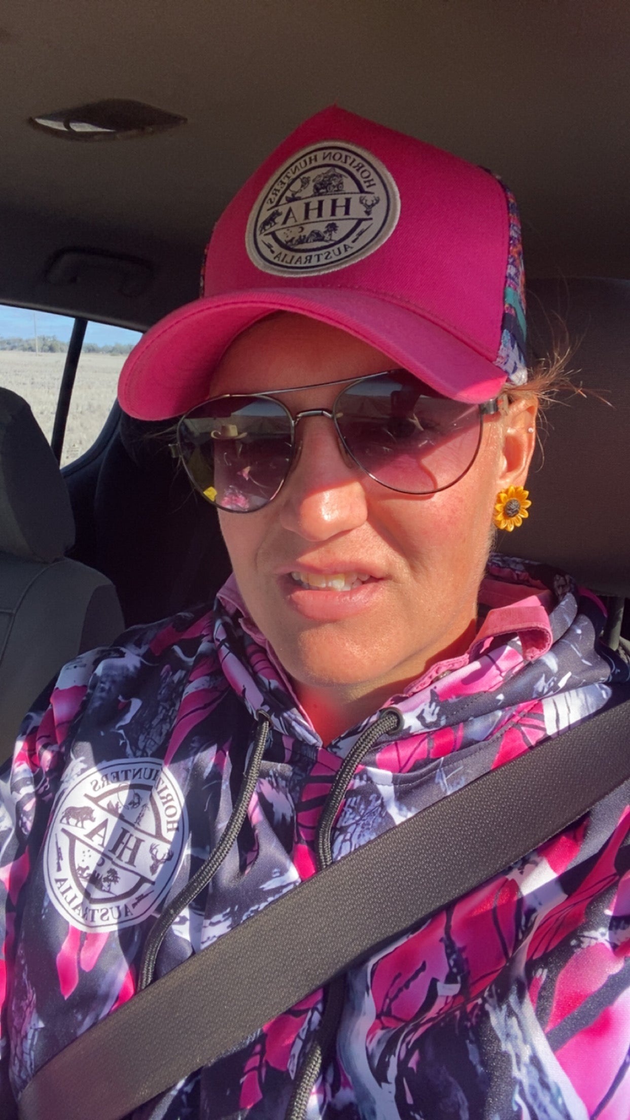 KIDS Hot Pink Camo hoodie